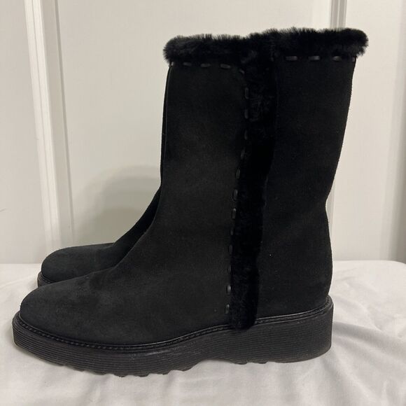 Aquatalia Black Winter & Rain Boots